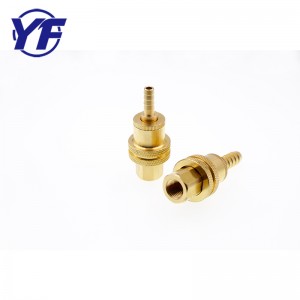 Best Quality Customized Knurled Brass Connector For Furniture Bolt With Competitive Price
