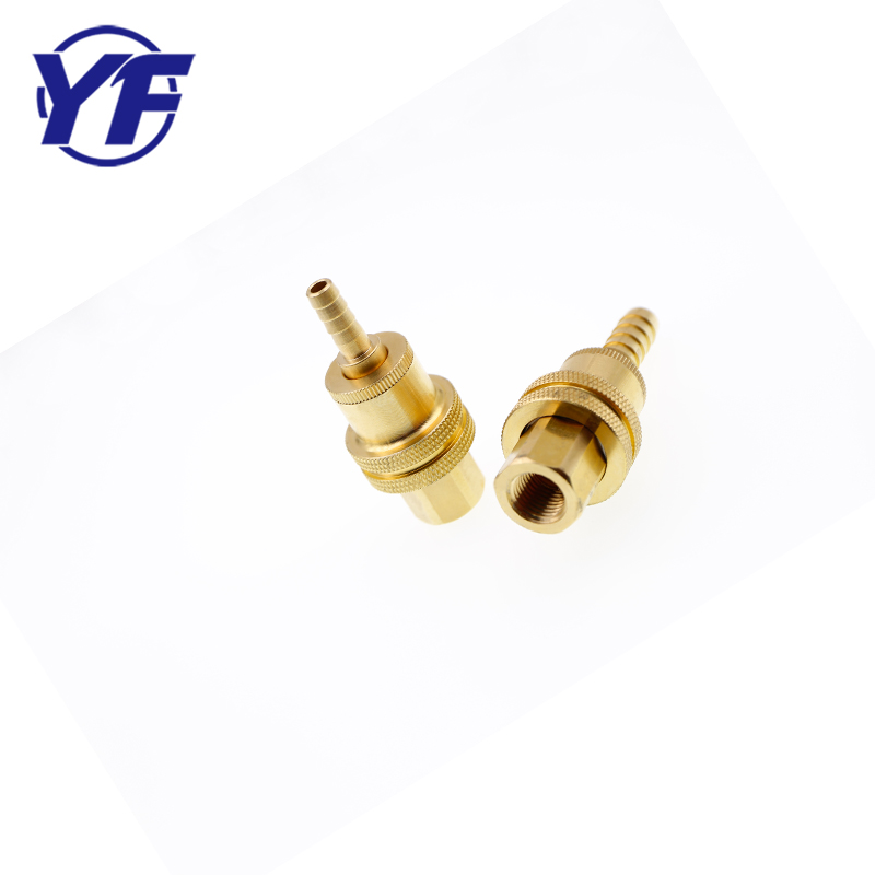 High Precision Pressure Custom Small Metal Parts Quick Hydraulic Coupler